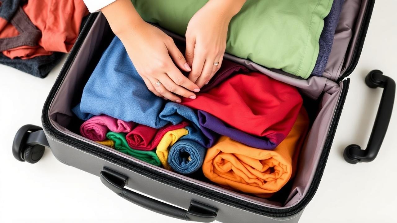 Como Dobrar Roupas para Economizar Espaço na Mala